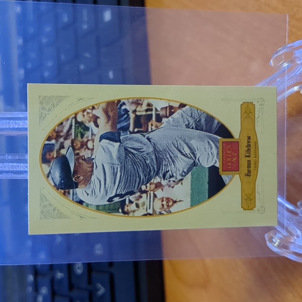 2012 - Harmon Killebrew - Panini - Golden Age - mini - Brown ink - #97